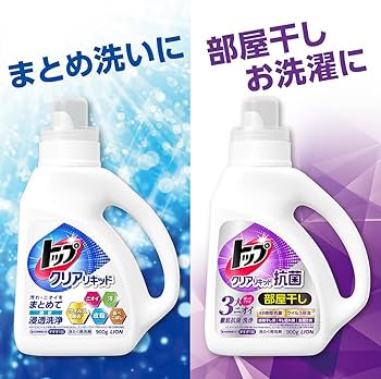 Amazon | 【まとめ買い 大容量】トップ クリアリキッド 洗濯洗剤 液体