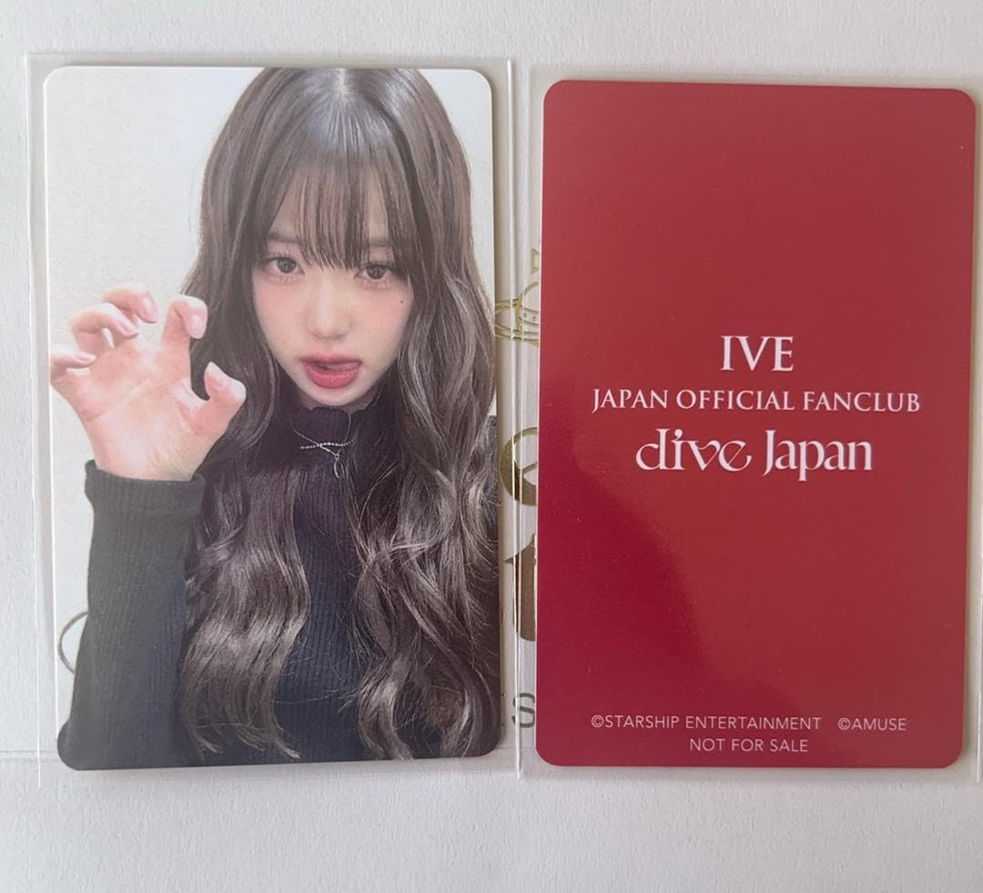 Amazon.co.jp: IVE ウォニョン トレカ Asmart限定 トレカファンクラブ