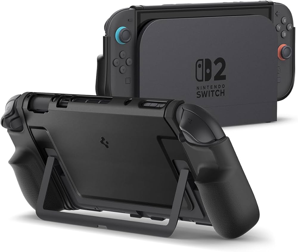 Amazon.co.jp: Spigen Switch2対応ケース グリップ感 ドック対応 保護