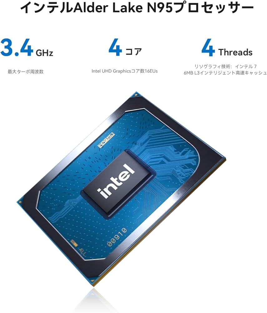 Amazon.co.jp: TRIGKEY ミニPC N95 12世代 mini pc 8GB DDR4 3200MHz
