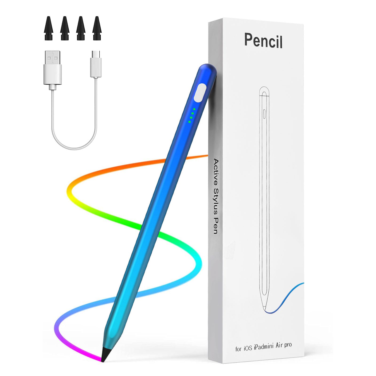 Amazon.com: MoKo USB-C Stylus Pen for iPad 10th/9th Gen,Apple