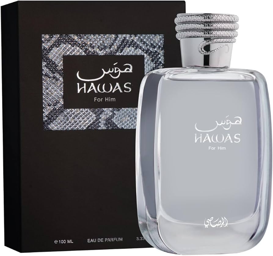 Amazon | Hawas by Rasasi Eau De Parfum Spray 3.33 oz / 98 ml (Men