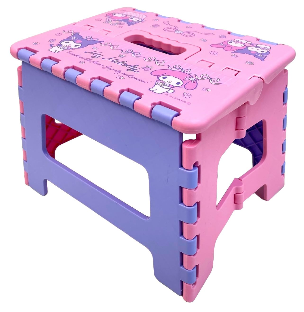 Amazon｜SOB販売 ステップチェアー マイメロディ＆クロミ 28×22×22cm