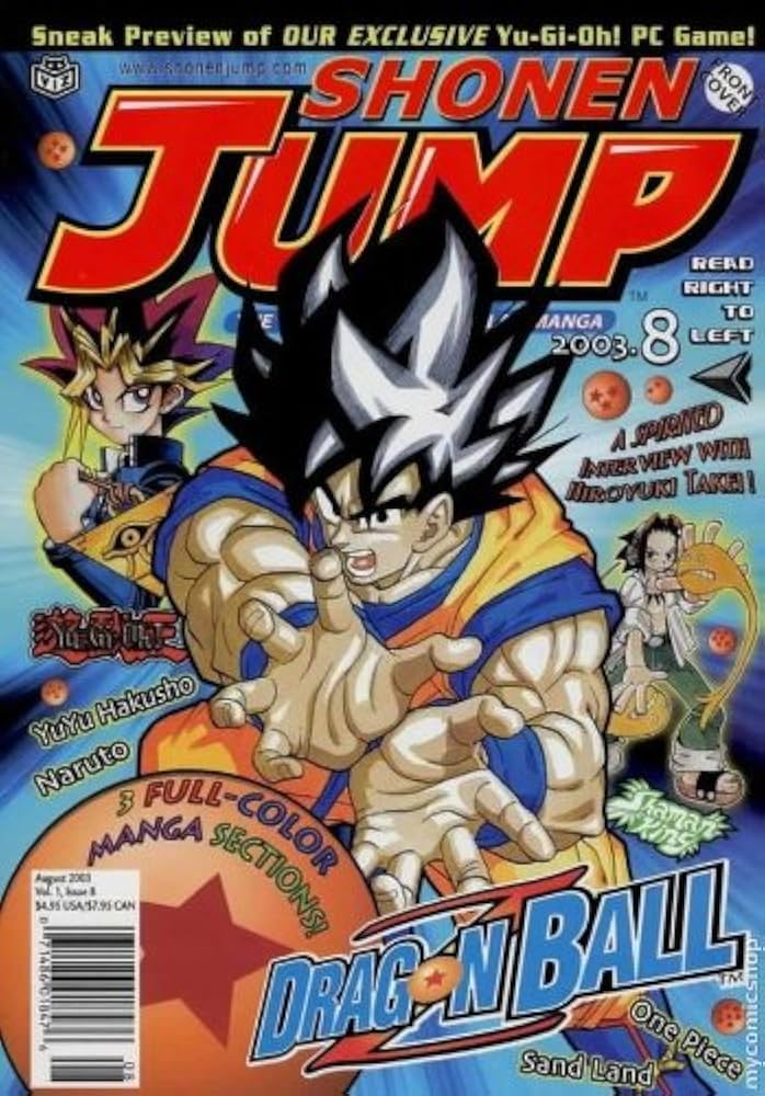 Shonen Jump Aug. 2003 Vol 1 Issue 8 Manga: Shonen jump: Amazon.com