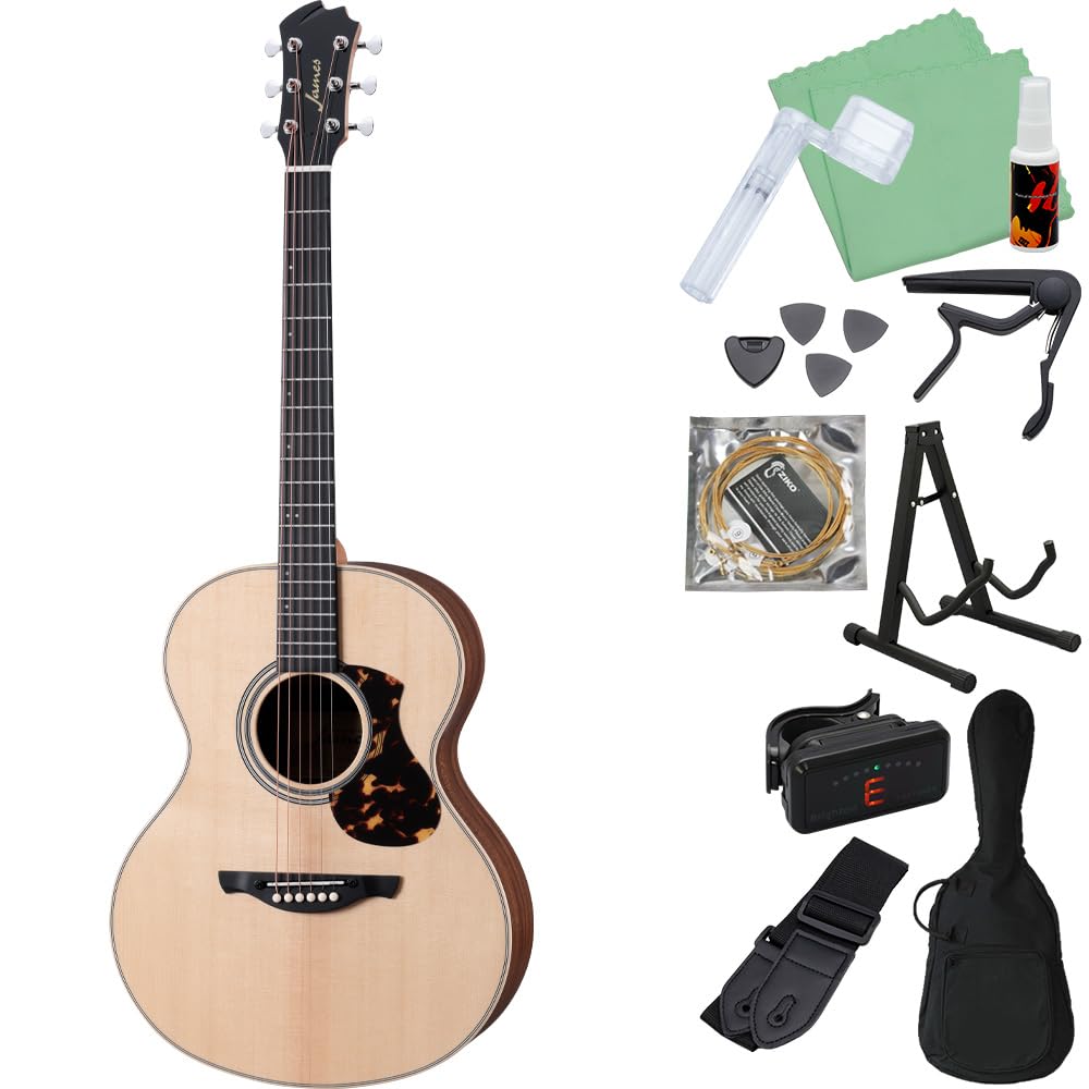 Amazon | James J-300AII アコースティックギター初心者12点セット