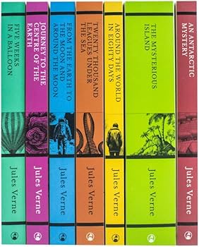Jules Verne 7 Books Set Collection: (Journey to the Centre of the
