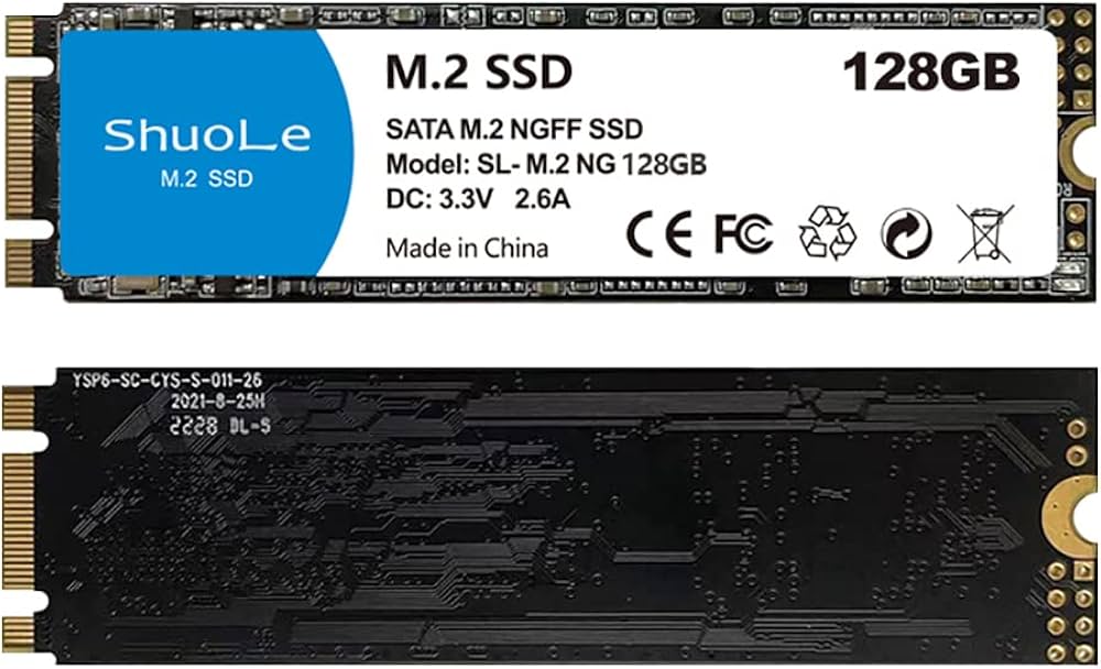 JMT NGFF M.2 SSD Drive 1TB/512GB/256GB/128GB High Speed for Laptop