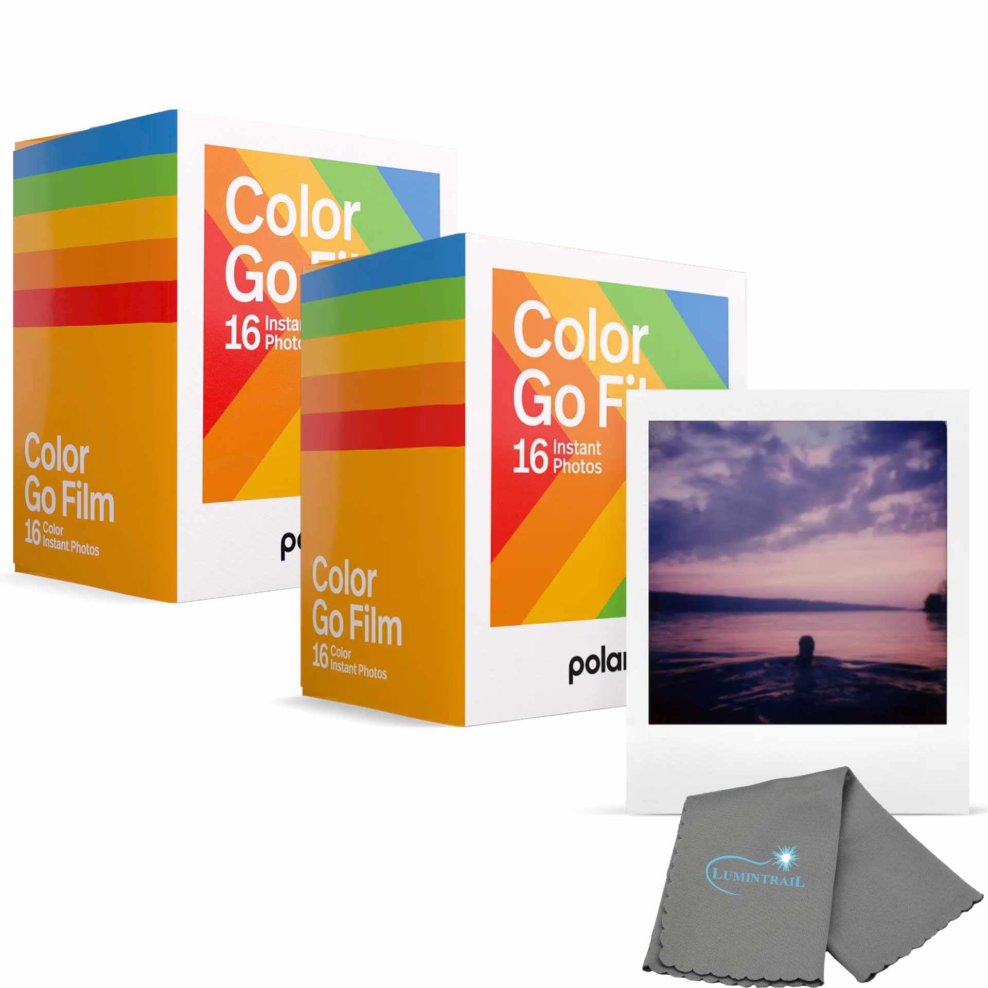 Amazon.com : Polaroid Go Color Film, 32 Mini Photos, 2 Double