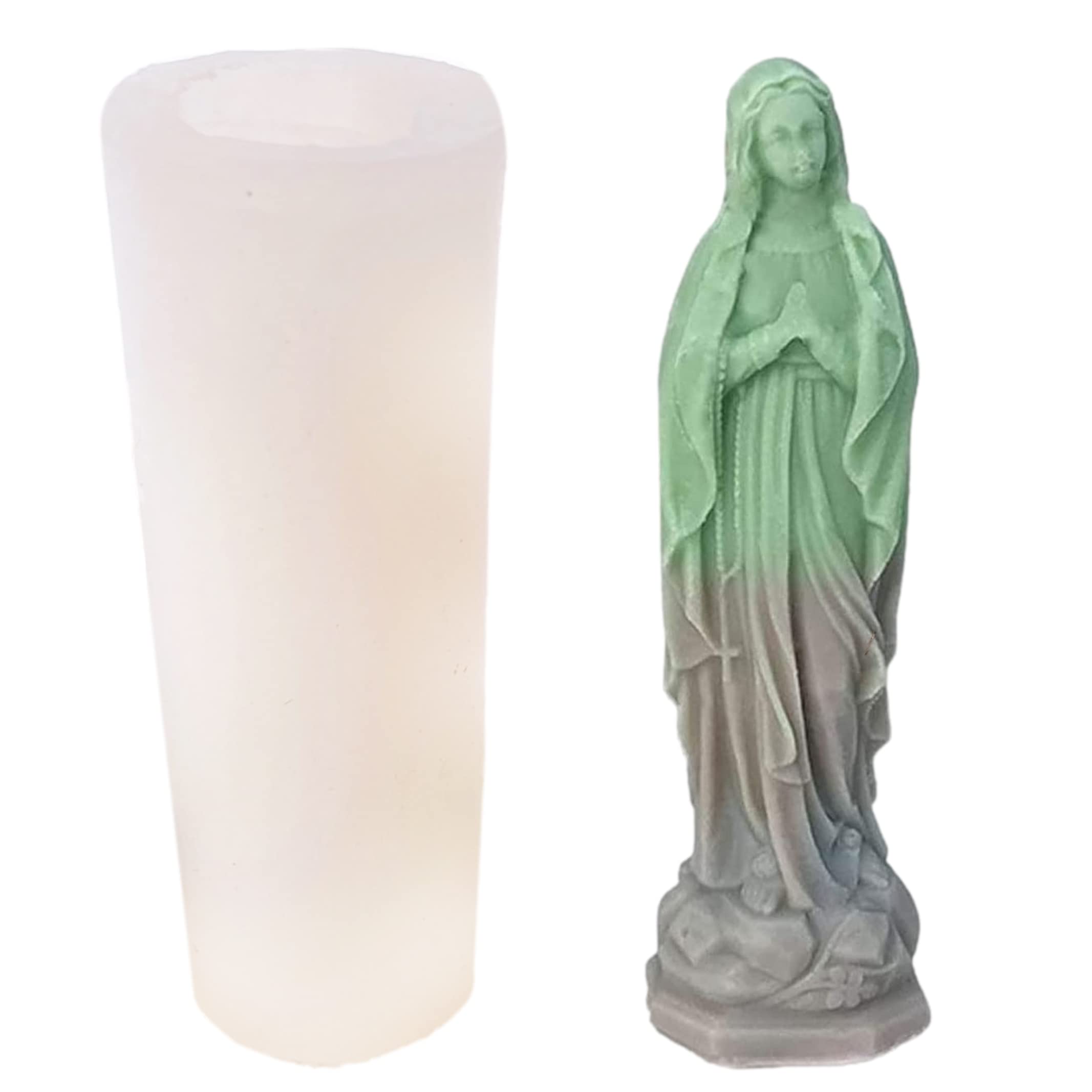 Amazon.co.jp: 【Ever garden】 マリア 像 シリコンモールド 聖母