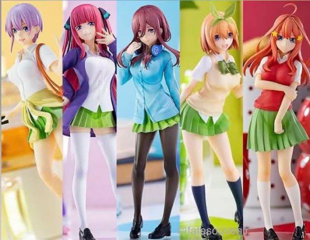 Amazon.co.jp: 五等分の花嫁 P O P UP PARADE 5種コンプセット : おもちゃ