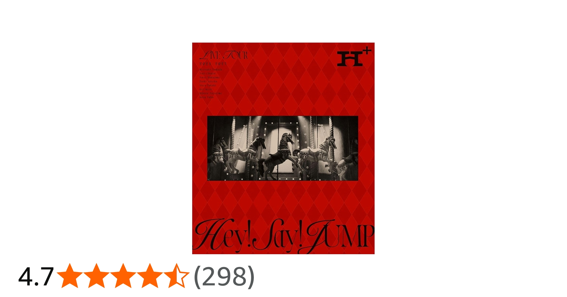Amazon.co.jp: Hey! Say! JUMP LIVE TOUR 2024-2025 H+ (通常盤) (Blu