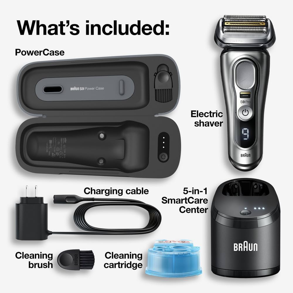 Amazon.com: Braun Electric Razor for Men, Waterproof Foil Shaver