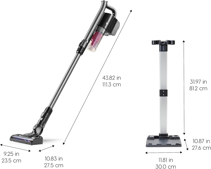 Amazon.com - IRIS USA Power Brush Cordless Stick Vacuum for Low