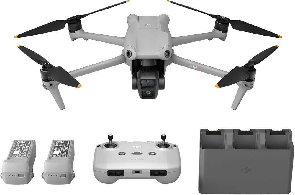 DJI Air 3 Fly More Combo with DJI RC-N2 Remote Controller, Drone