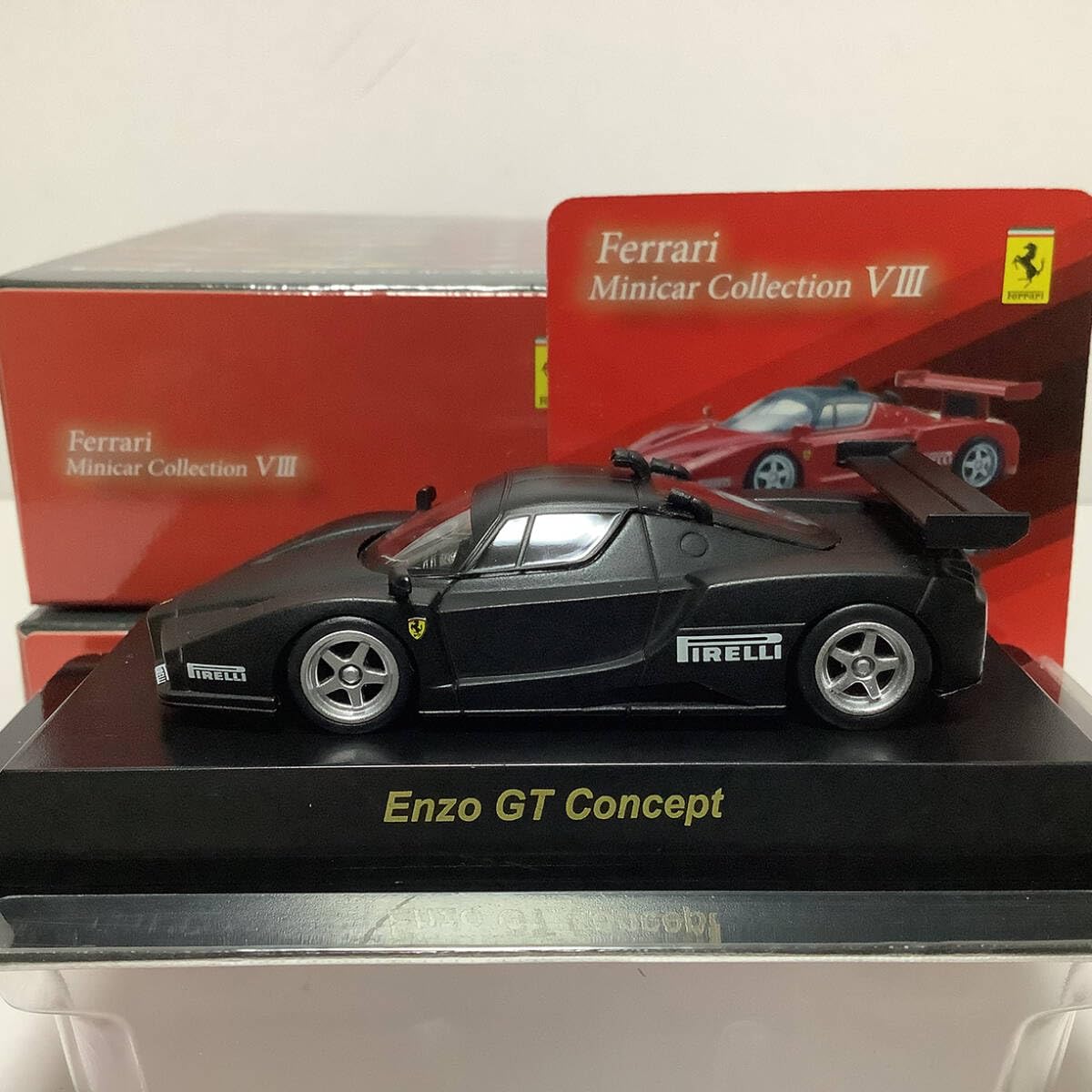 Amazon.co.jp: 1/64 Kyosho Ferrari Enzo GT Concept Matte Black Mini