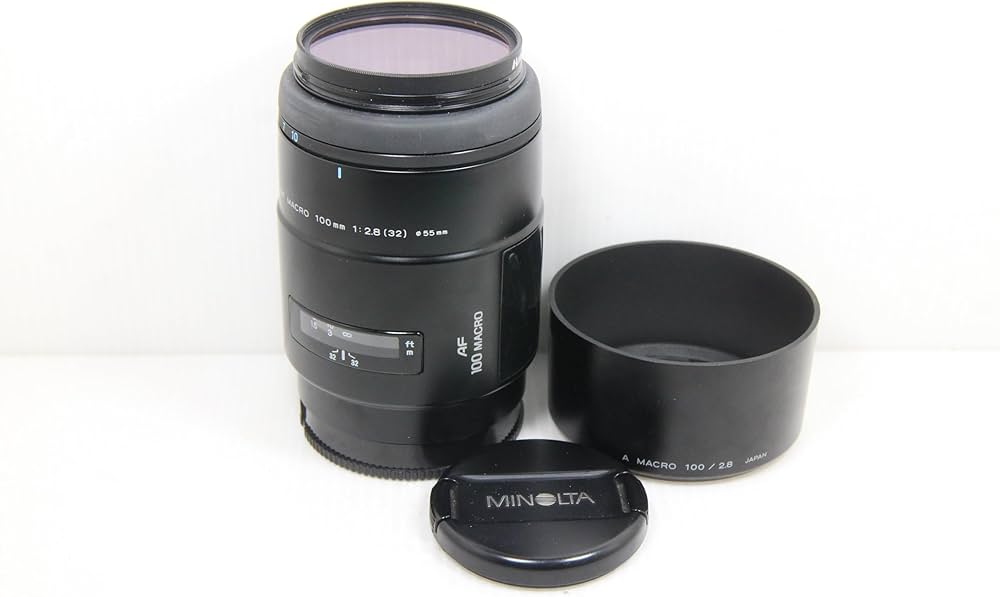 Amazon | Minolta AF レンズ 100mm F2.8 Macro New | カメラ用交換