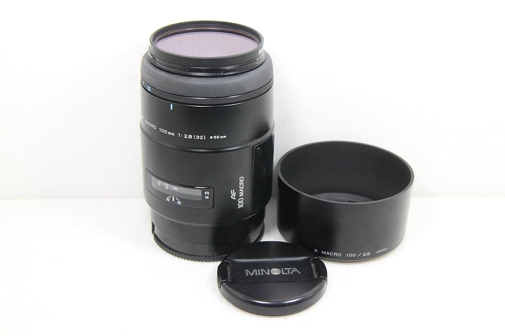 MINOLTAミノルタAF MACRO 100㎜ 1:2.8(32)D 【公式通販】