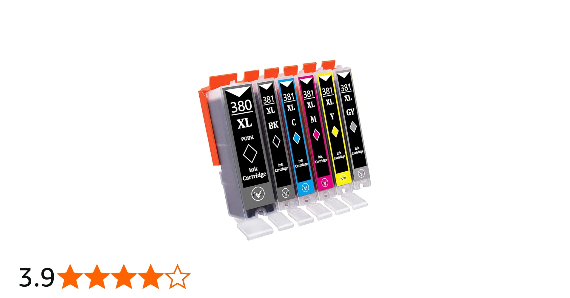 Amazon.co.jp: Canon用 キヤノン BCI-381 BCI-380 インクカートリッジ