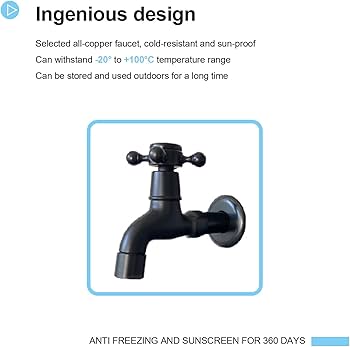 Amazon | 立水栓蛇口 屋外立水栓 自立型噴水、ステンレススチール製