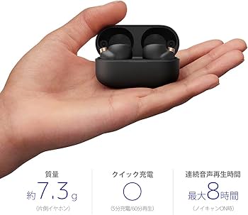 Amazon.co.jp: ソニー ワイヤレスノイズキャンセリングイヤホン WF