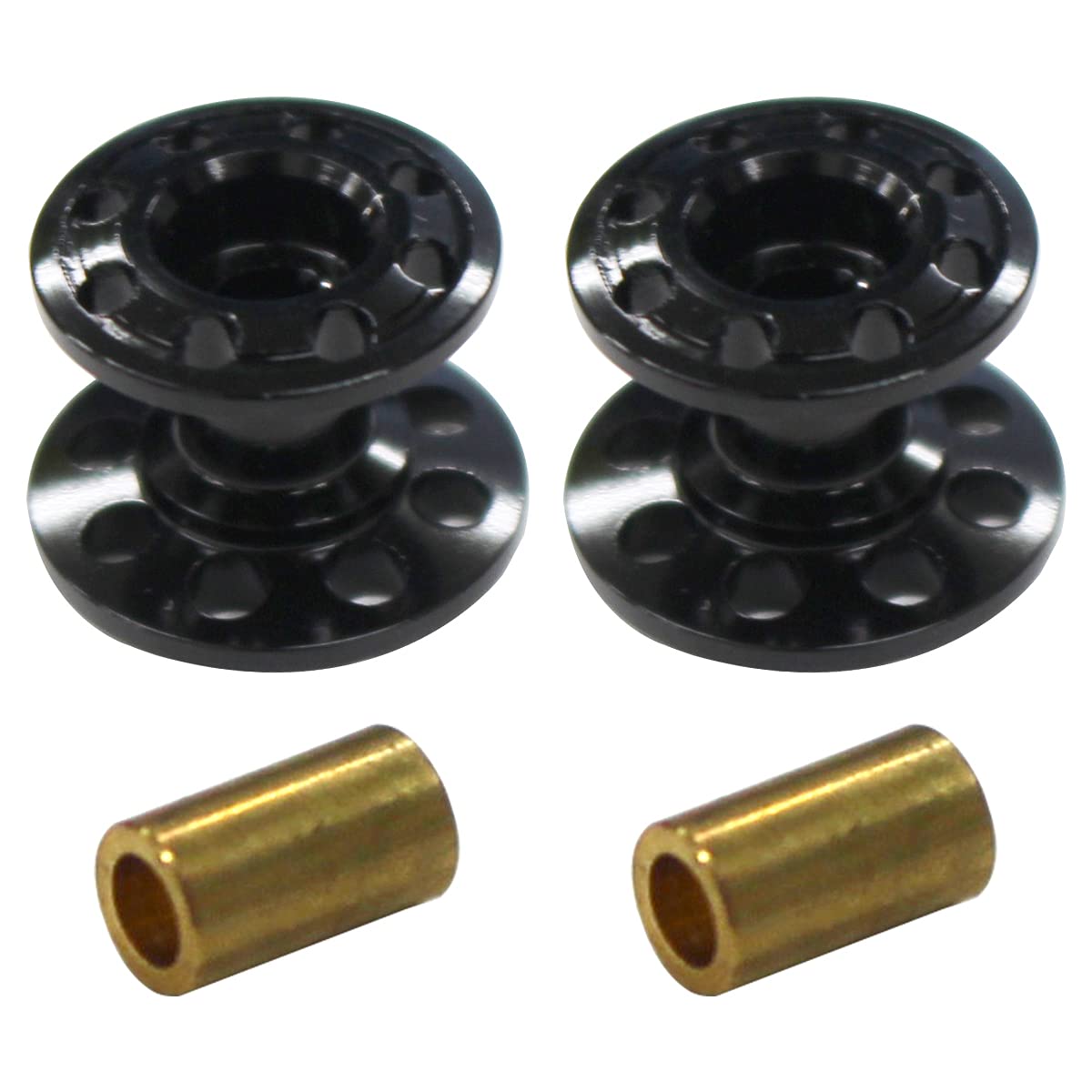 Amazon | ミニ四駆 2段 アルミ ローラー 軽量 2個セット 13-12mm