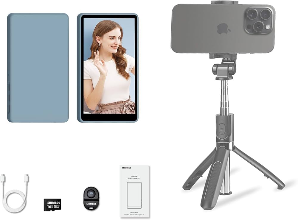Amazon.co.jp: Shimbol CP5 電話 Vlog セルフィー モニター スクリーン