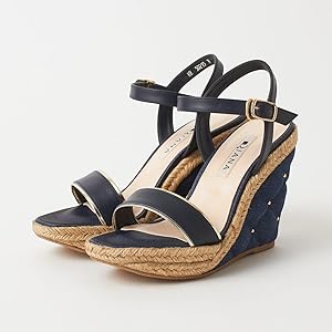 Amazon | [ダイアナ] サンダル 青 ダークブルー Lサイズ 103034200013