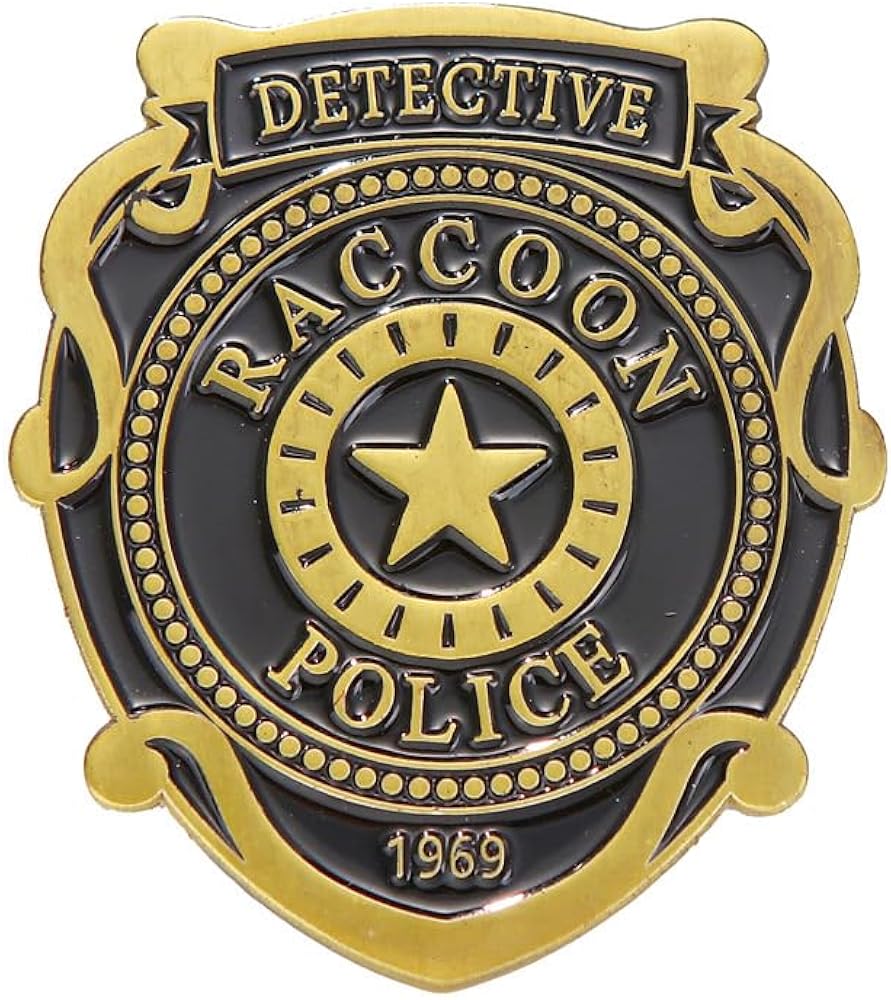 Amazon.co.jp: エリートガーディアンズ・ラクーン市警察記念ピンバッジ