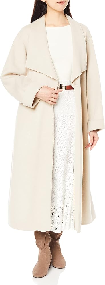 Amazon.co.jp: [スナイデル] シャルムビッグカラーロングコート