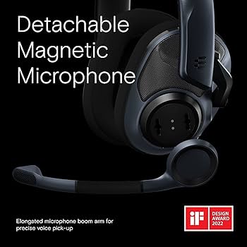 Amazon.co.jp: EPOS H6Pro ゲーミングヘッドセット 有線 開放型