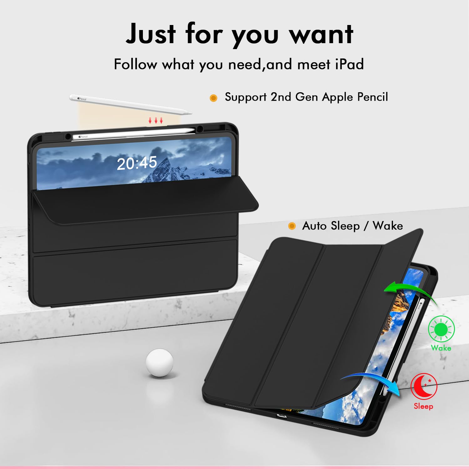 Amazon.com: ZryXal New iPad Air 13 Inch Case M3 2025/M2 2024 with