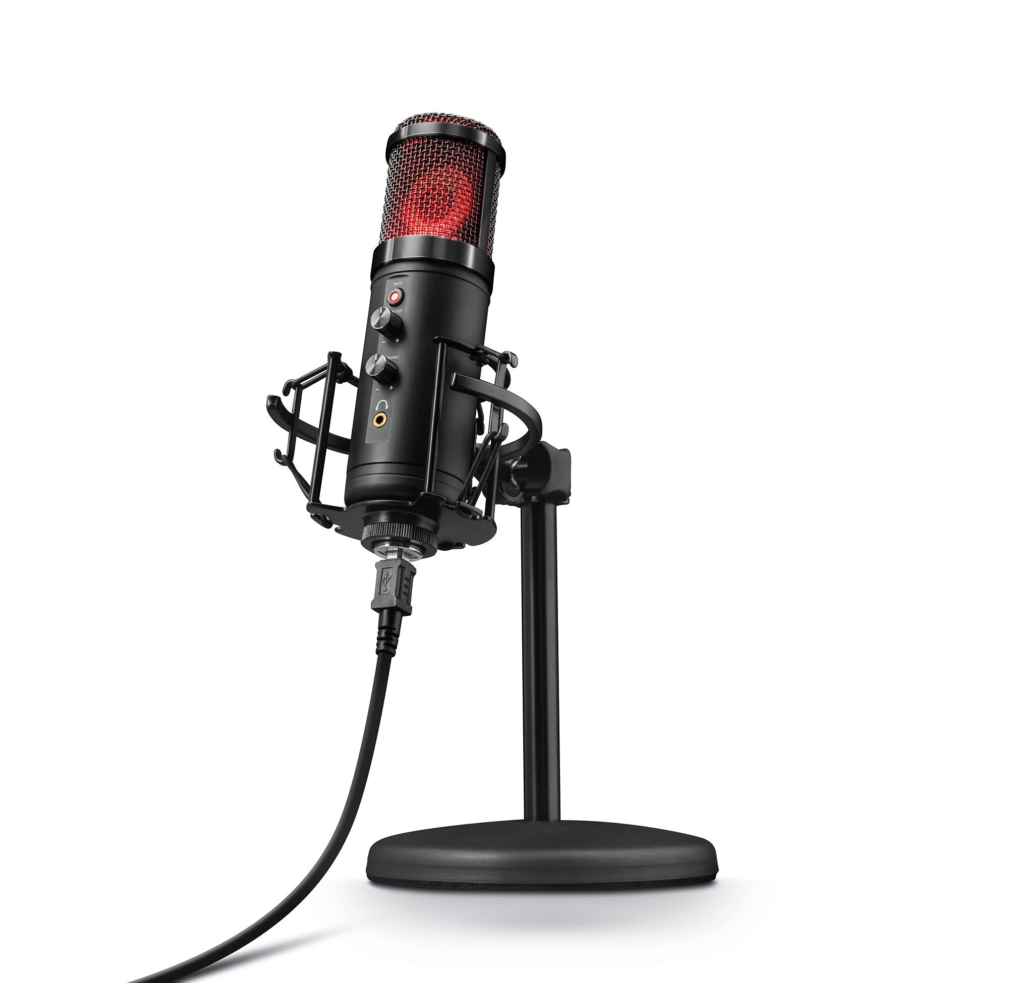 Amazon.com: Trust Gaming GXT 256 Exxo USB Streaming Microphone for