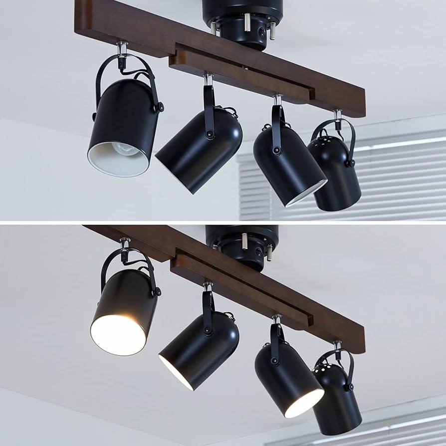 Amazon.co.jp : LOWYA ロウヤ 照明 スポットライト シーリングライト