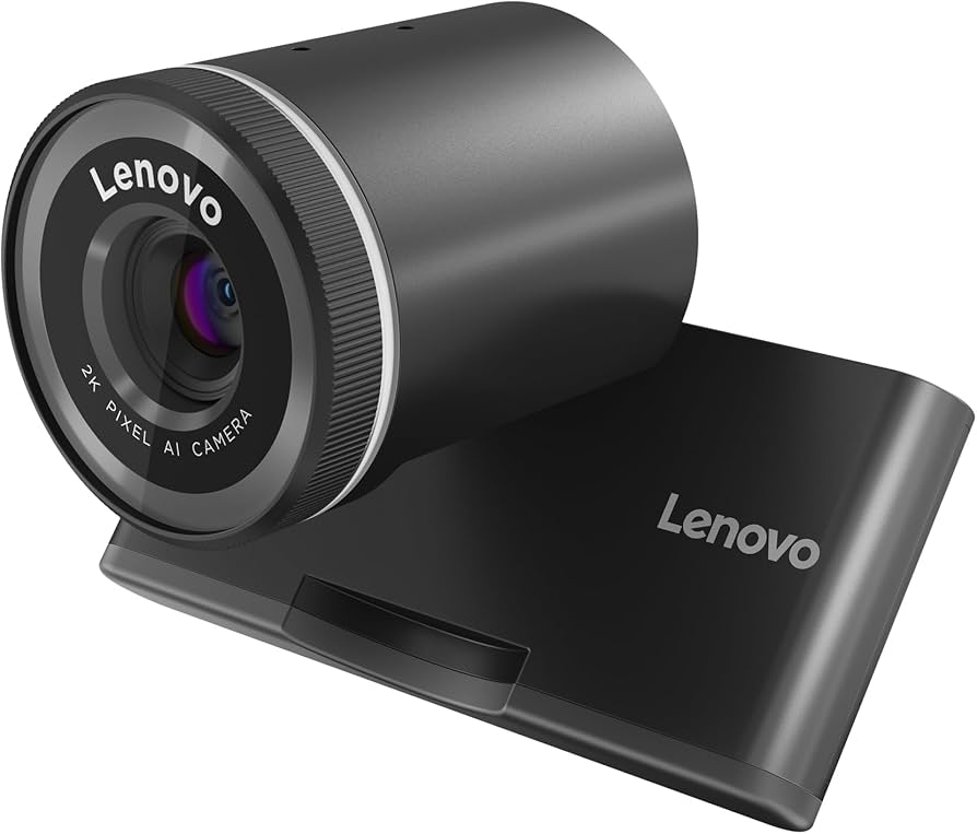 Amazon.com: Lenovo QHD Webcam, AI Noise Cancellation and Enhanced