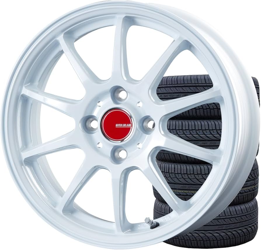 Amazon | 14インチアルミホイールタイヤセット 軽自動車 INFINITY