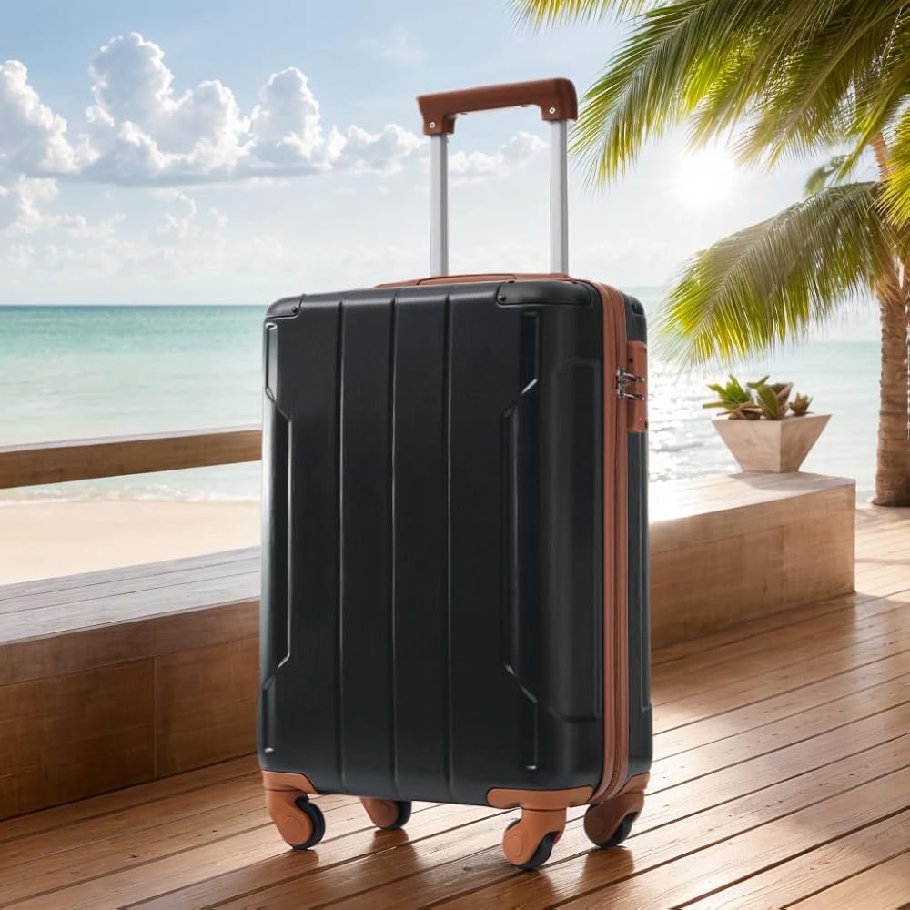 Amazon.com: Merax Luggage Sets 2 Piece Suitcases with Wheels