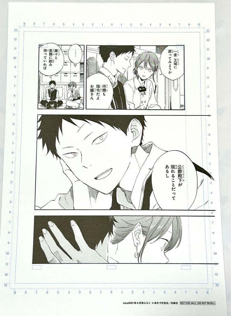 Amazon.co.jp: 赤髪の白雪姫 複製原画 あきづき空太 白雪 オビ : おもちゃ