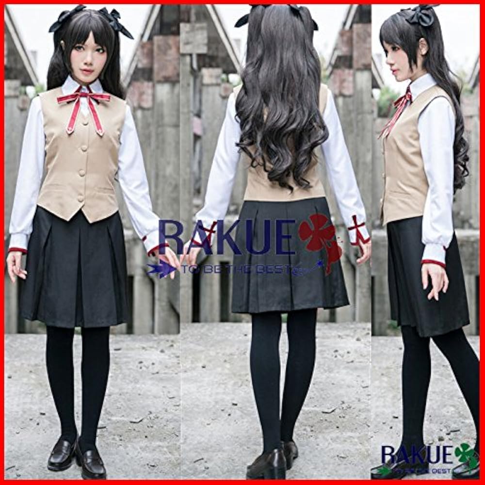 Amazon.co.jp: fate/stay night◇遠坂凛◇コスプレ衣装/コスチューム