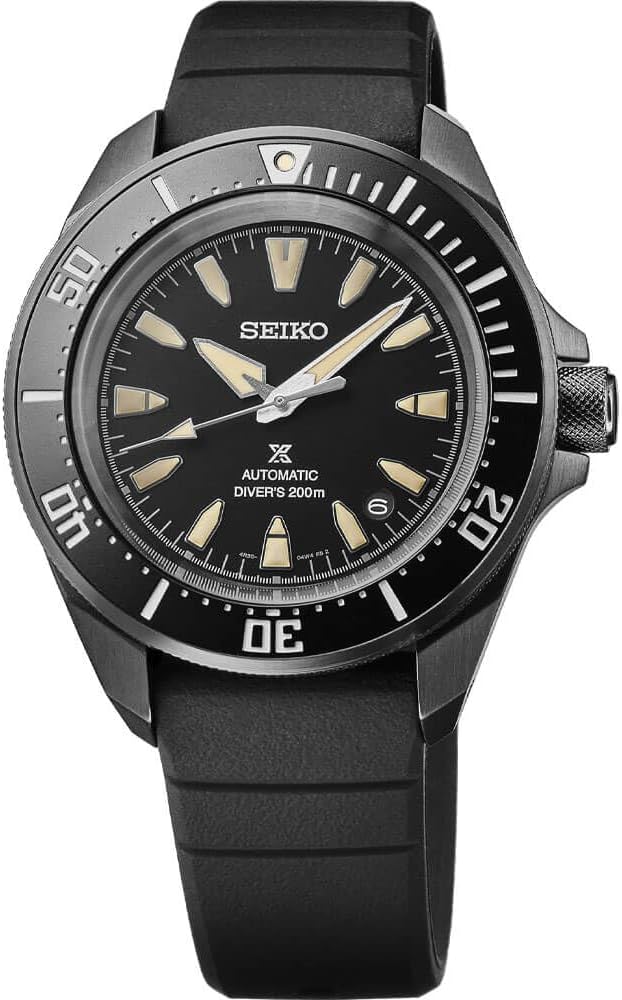 Amazon.com: SEIKO Prospex Samurai Automatic Black Dial Men's Watch