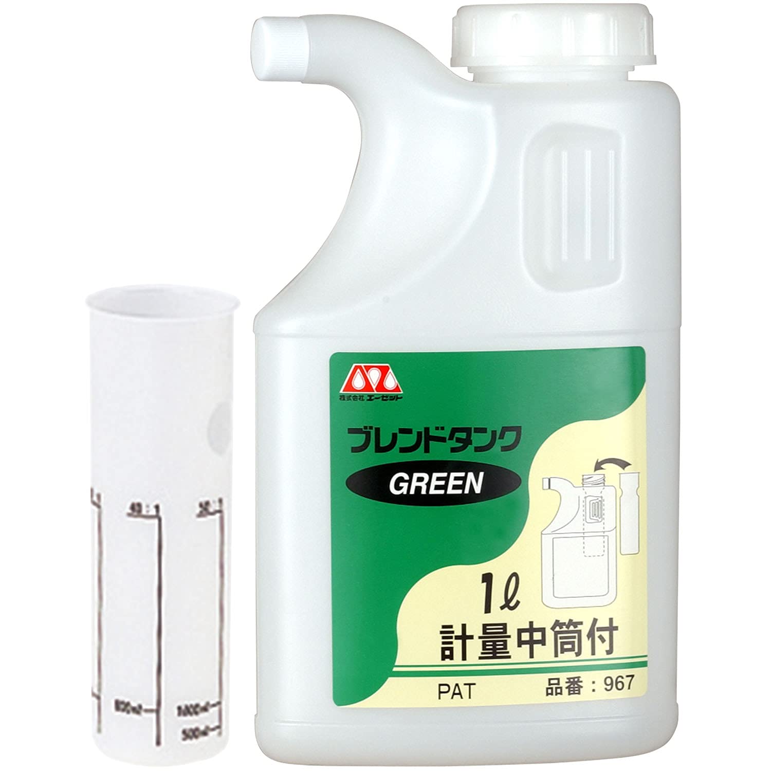 Amazon | AZ ブレンドタンク GREEN 1L No.967 | 工業用潤滑剤 | 産業