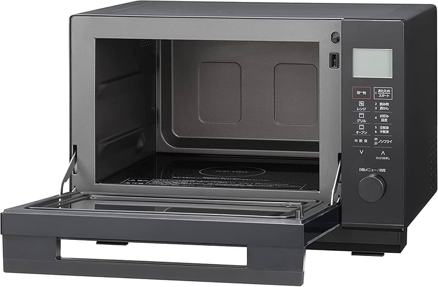 Amazon | パナソニック オーブンレンジ 26L フラットテーブル 遠赤W