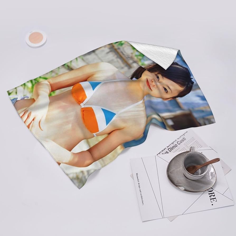 Amazon.co.jp: 新垣 結衣／あらがき ゆい タオル, マイクロファイバー