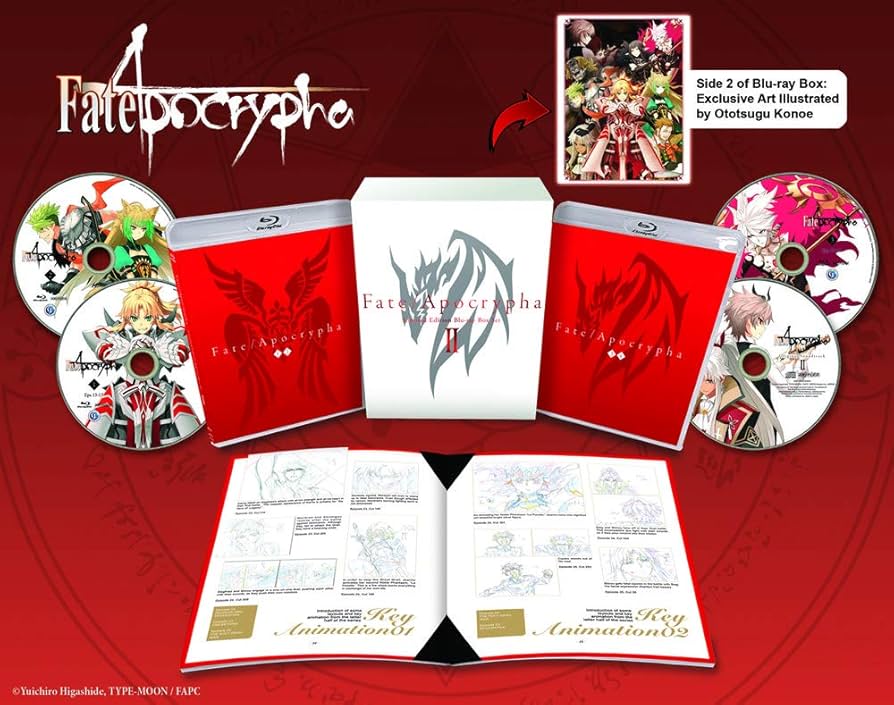 Amazon.com: Fate/Apocrypha Box Set 2 Blu-ray : Movies & TV