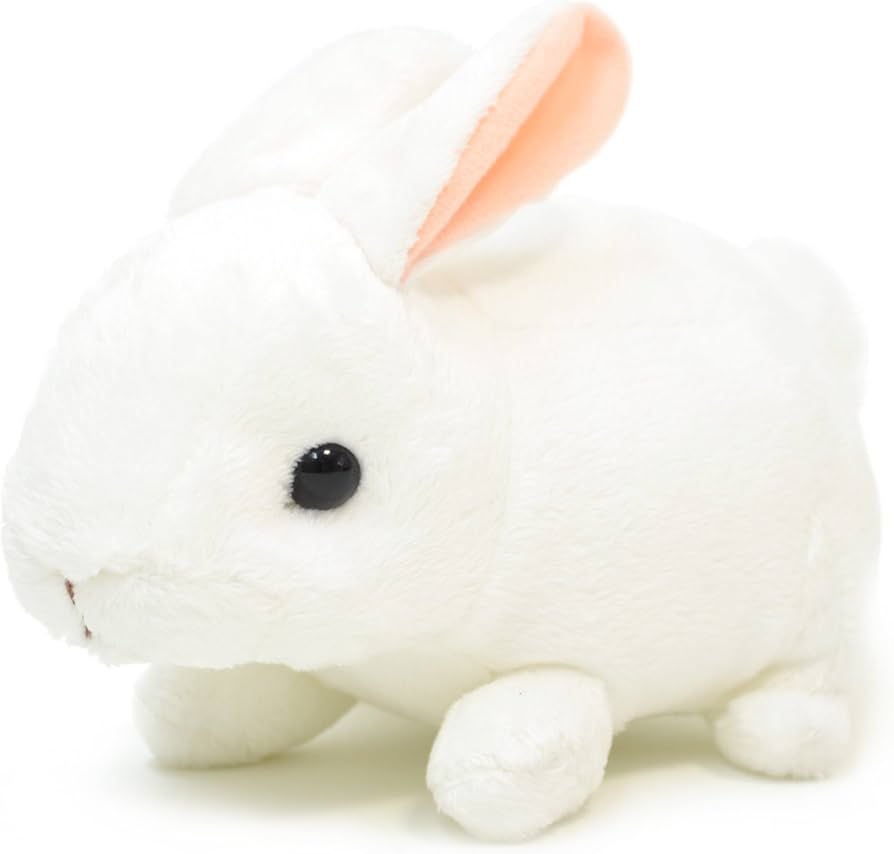 Amazon.co.jp: AQUA ぬいぐるみ ファーム もちもち うさぎ ホワイト