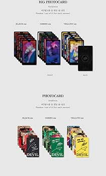 ONEUS [DEVIL] 1st Full Album [ BLACK / GREEN / YELLOW ] RANDOM Ver