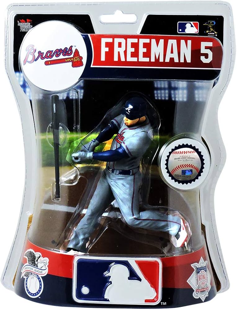 Amazon.com: MLB Atlanta Braves 6 Inch Figure | Freddie Freeman