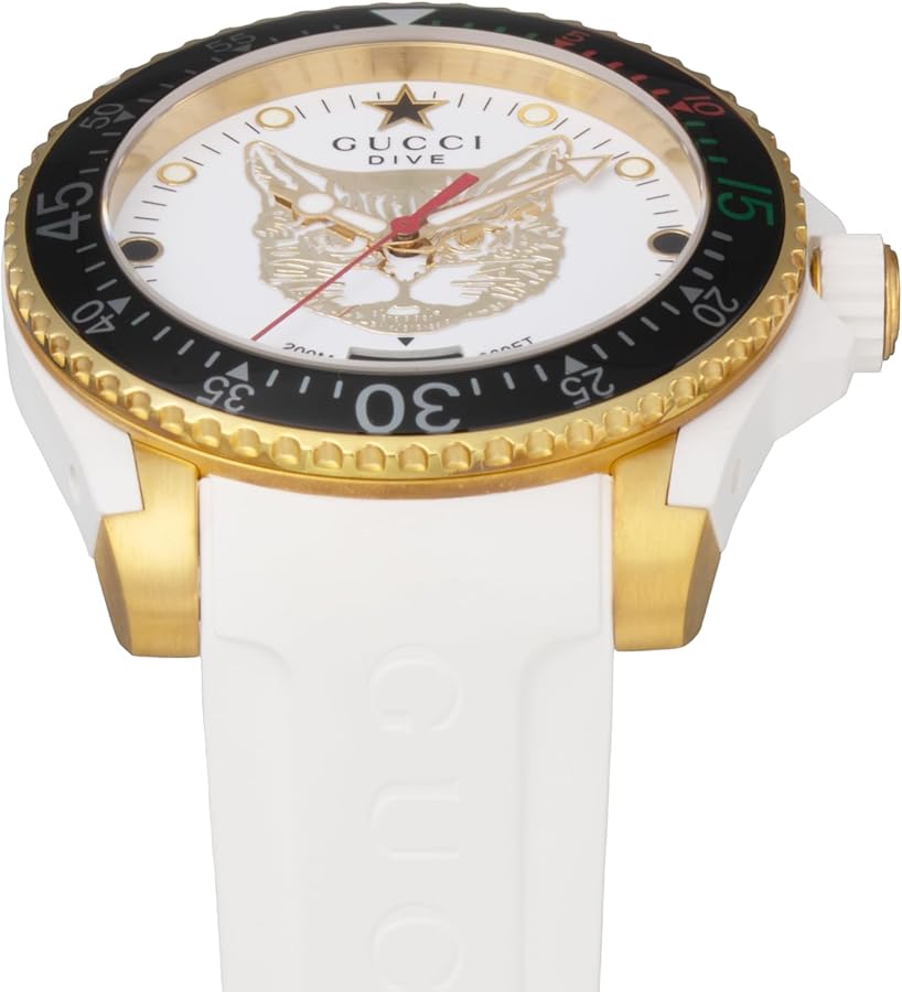 Amazon.co.jp: [GUCCI(グッチ)] ユニセックス 腕時計 DIVE ホワイト