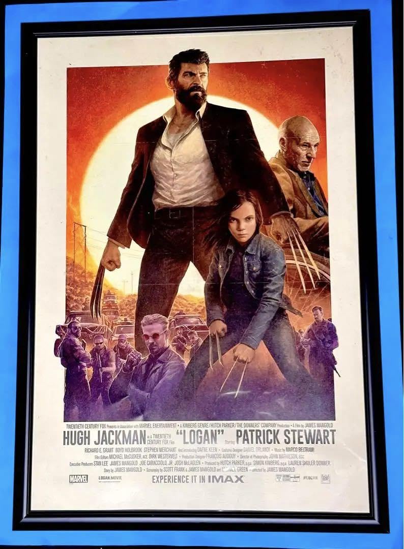 Amazon.co.jp: 海外IMAXポスター LOGAN ローガン アルミ製額縁