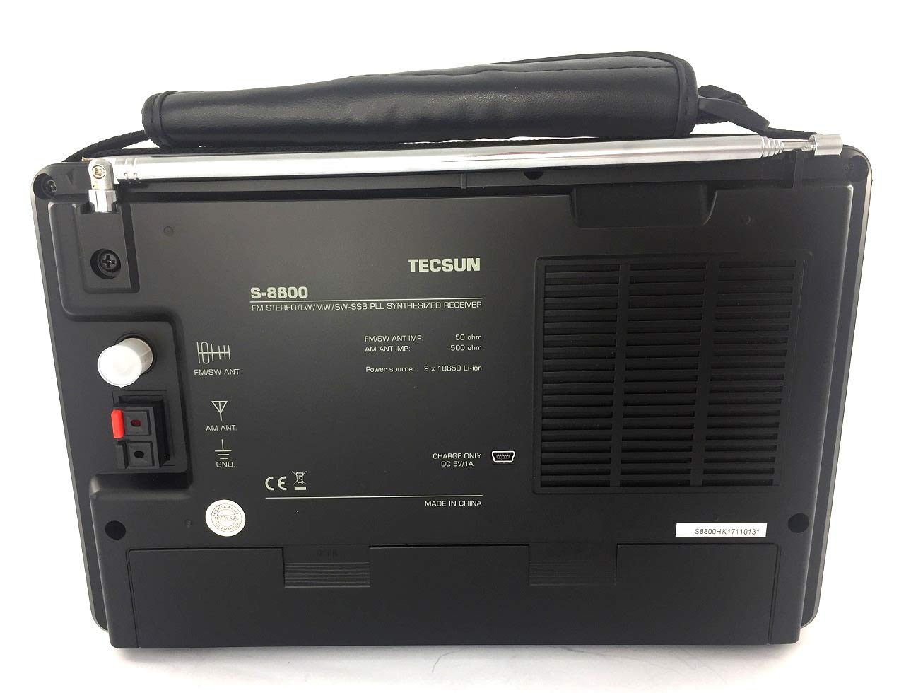 Amazon.co.jp: TECSUN S-8800 日本正規代理店 FM/LW/MW/SW/PLL BCL