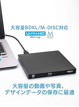 Amazon.co.jp: ロジテックダイレクト ブルーレイドライブ 外付け USB-A